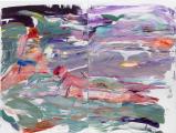 Sebastian Hosu: Ausflug I, 2018, oil on canvas, 280 x 210 cm

